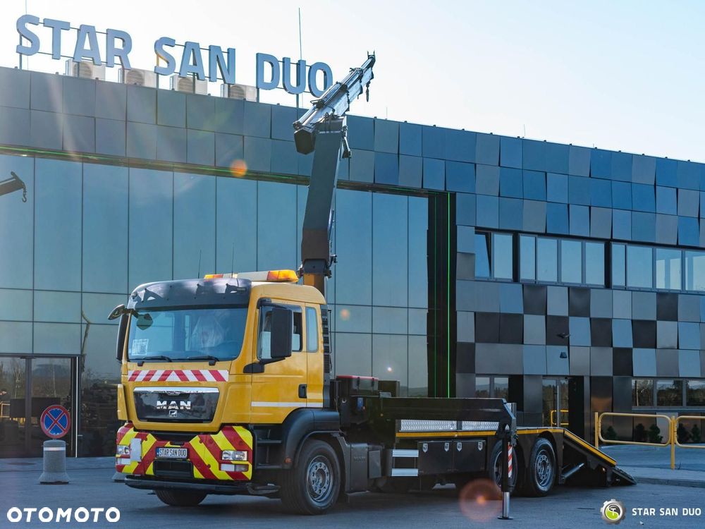 MAN TGS 26.320 6x2 HMF 3000-K3 HDS Żuraw Laweta - 3