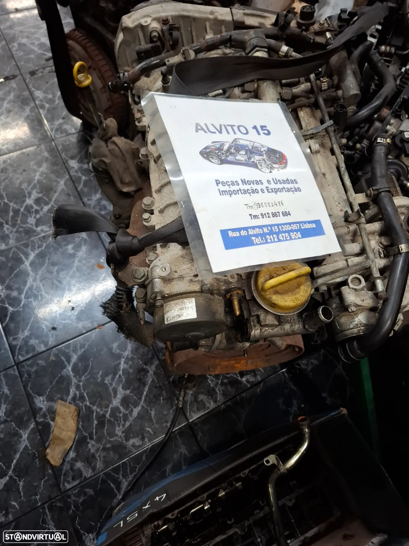 Motor Opel 150 cv 1.9 CDTI  ref: Z19DTH - 2