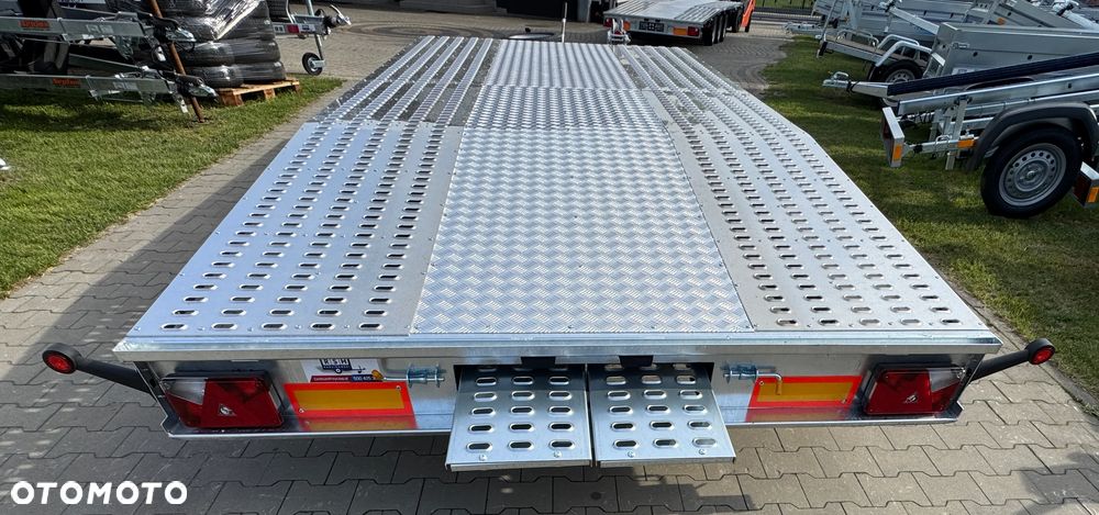 Niewiadów Laweta samochodowa NIEWIADÓW  Jupiter 4,5x2,10 cm DMC:2700kg+Wypełnienie środka blachą aluminiową ryflowaną - 15