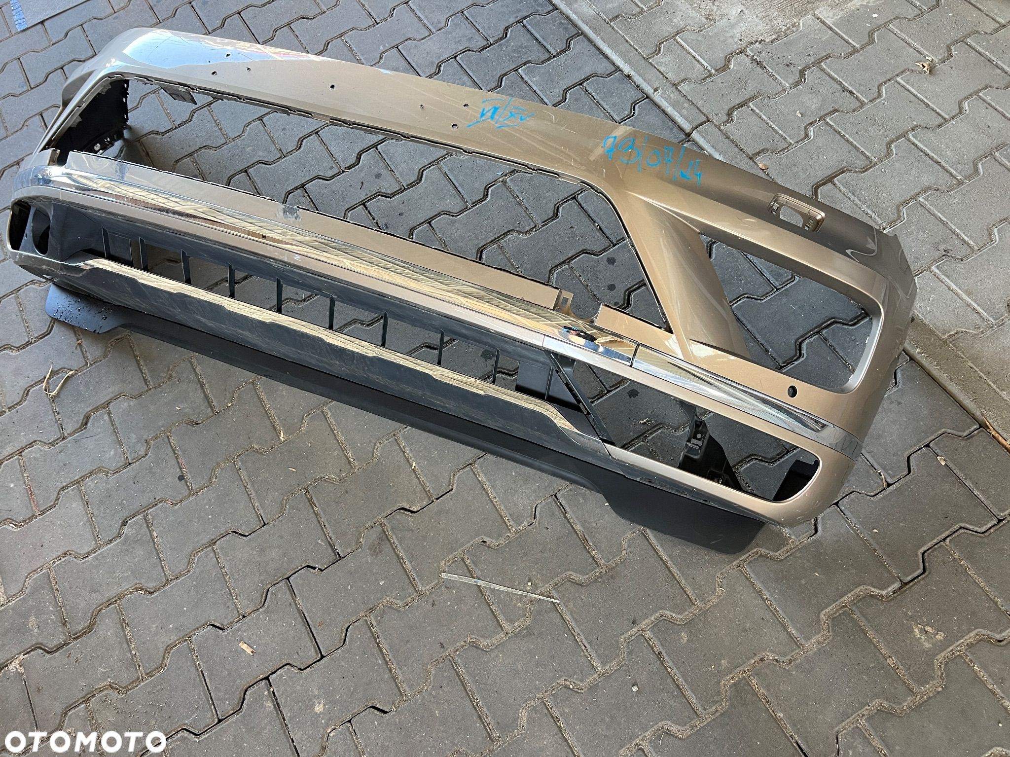 Vw Touareg 7P6 lift 2015- zderzak przedni - 1