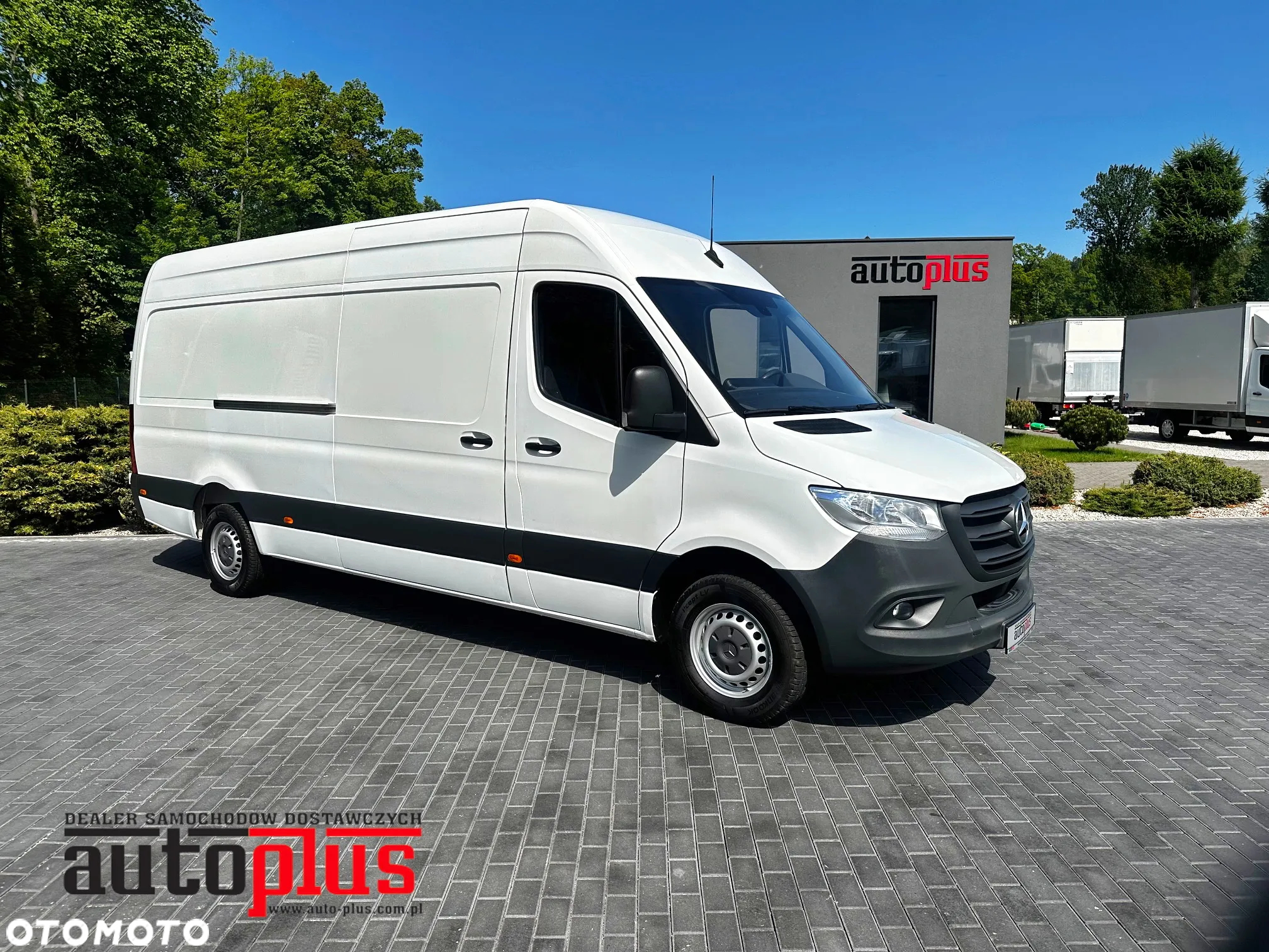 Mercedes-Benz SPRINTER 316 FURGON BLASZAK KLIMATYZACJA 165KM [ 232001 ] - 2