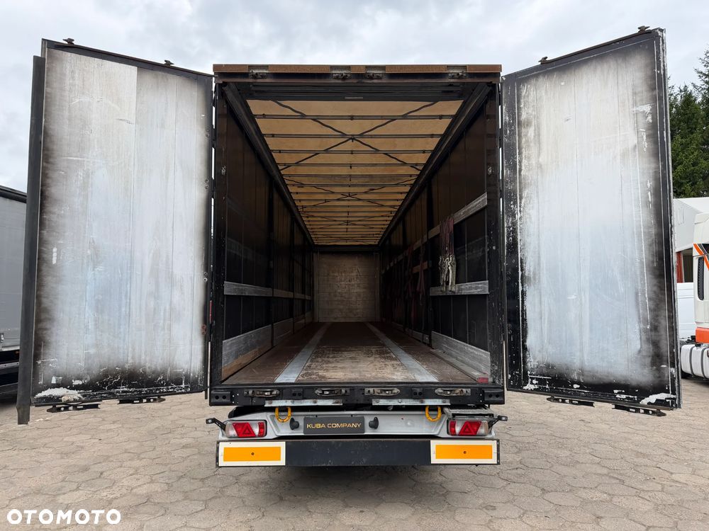 Kögel FIRANKA / SAF / OŚ PODNOSZONA / CAŁA CZARNA / TYLKO 532 TYS. KM PRZEBIEGU / ZAWIESZENIE INTRAX OSIE SAF / PRODUKCJA 2019 ROK !! - 34