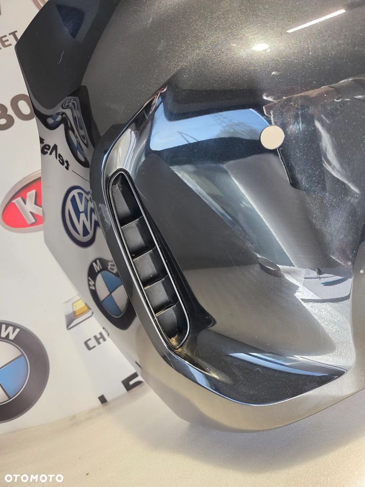 BMW 1 F40 19- M-PAKIET ZDERZAK TYLNY TYLNI TYŁ NA 4xPDC KOLOR CZARNY METALIK NR 51128070949 + 51128070950 NR AUKCJI NZ1935 - 19