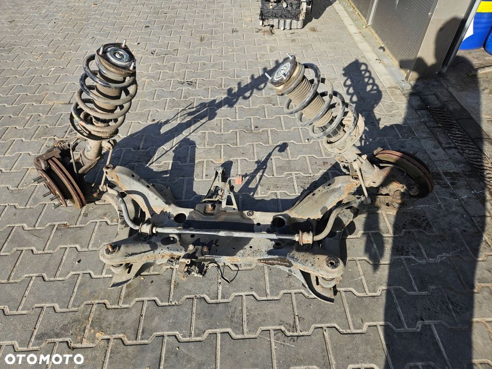 ford transit custom mk8 lift 2.0 tdci kołyska sanki wózek mcpersony komplet - 3