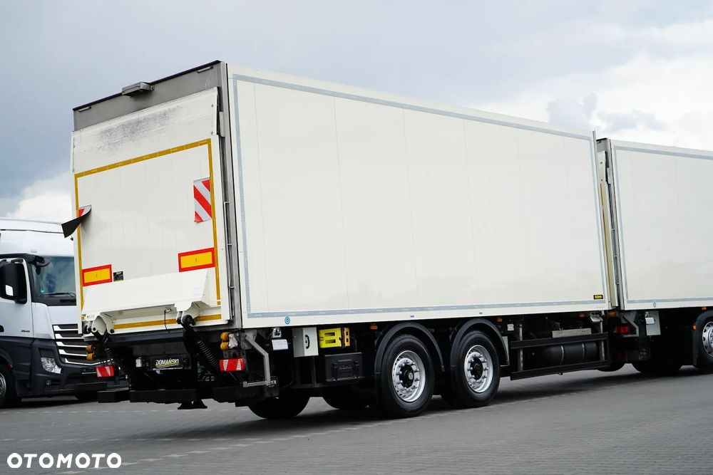 Mercedes-Benz ACTROS / 2540 / ACC / E 6 / ZESTAW PRZEJAZDOWY / CHŁODNIA + WINDA / 38 PALET - 35