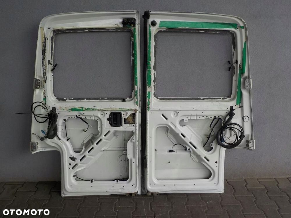 VW T4 DRZWI LEWE PRAWE TYŁ TYLNE SKRZYDEŁKOWE - 7