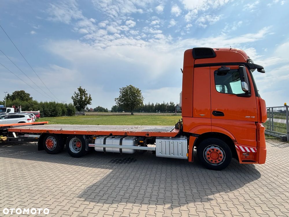 Mercedes-Benz Actros 2645 6x2 kabina Big Space, SOLO STAR z przyczepą POLKON zestaw niskopodwoziowy , laweta , autoholowanie, transport pojazdów , transport maszyn, pojazd do transortu słomy, mega, lowdeck, cały na poduszkach w bardzo dobrym stanie z Niemiec - 6