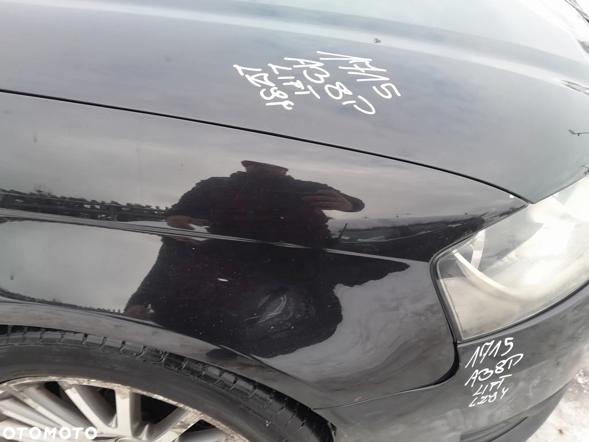 AUDI A3 8P II LIFT 10R BŁOTNIK PRAWY PRZEDNI PRAWY PRZÓD KOLOR: LZ9Y - 3