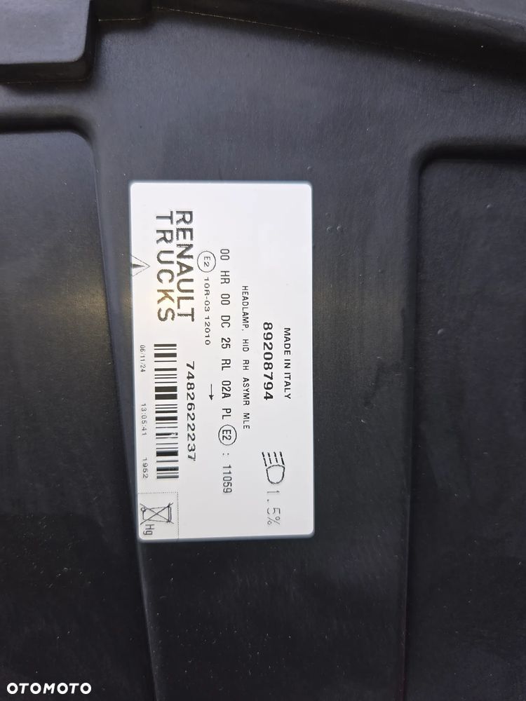Lampa xenon prawa Renault gama t nowy - 2
