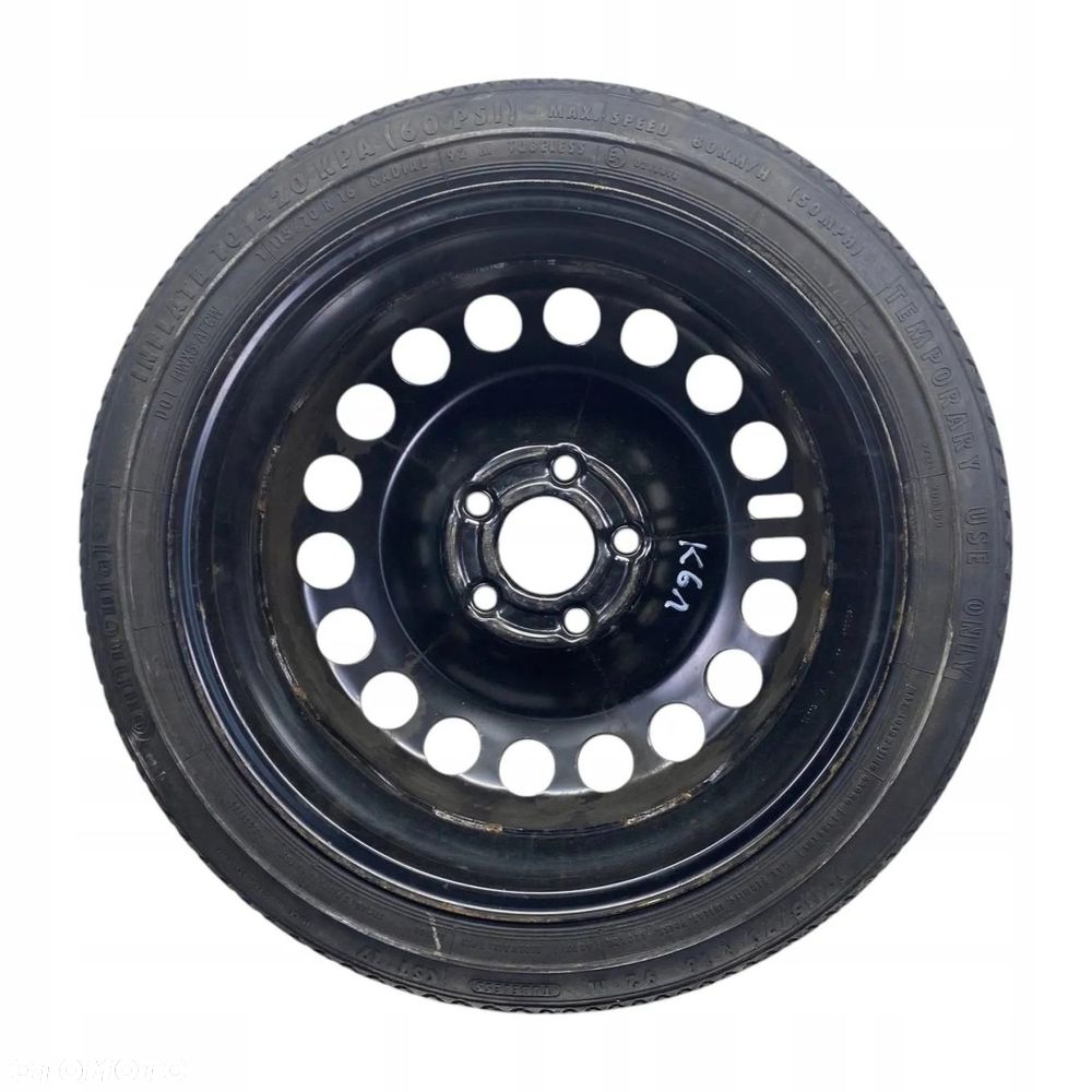 KOŁO DOJAZDOWE OPEL VECTRA C SIGNUM ASTRA H 115/70R16 5X110 2160132 - 3
