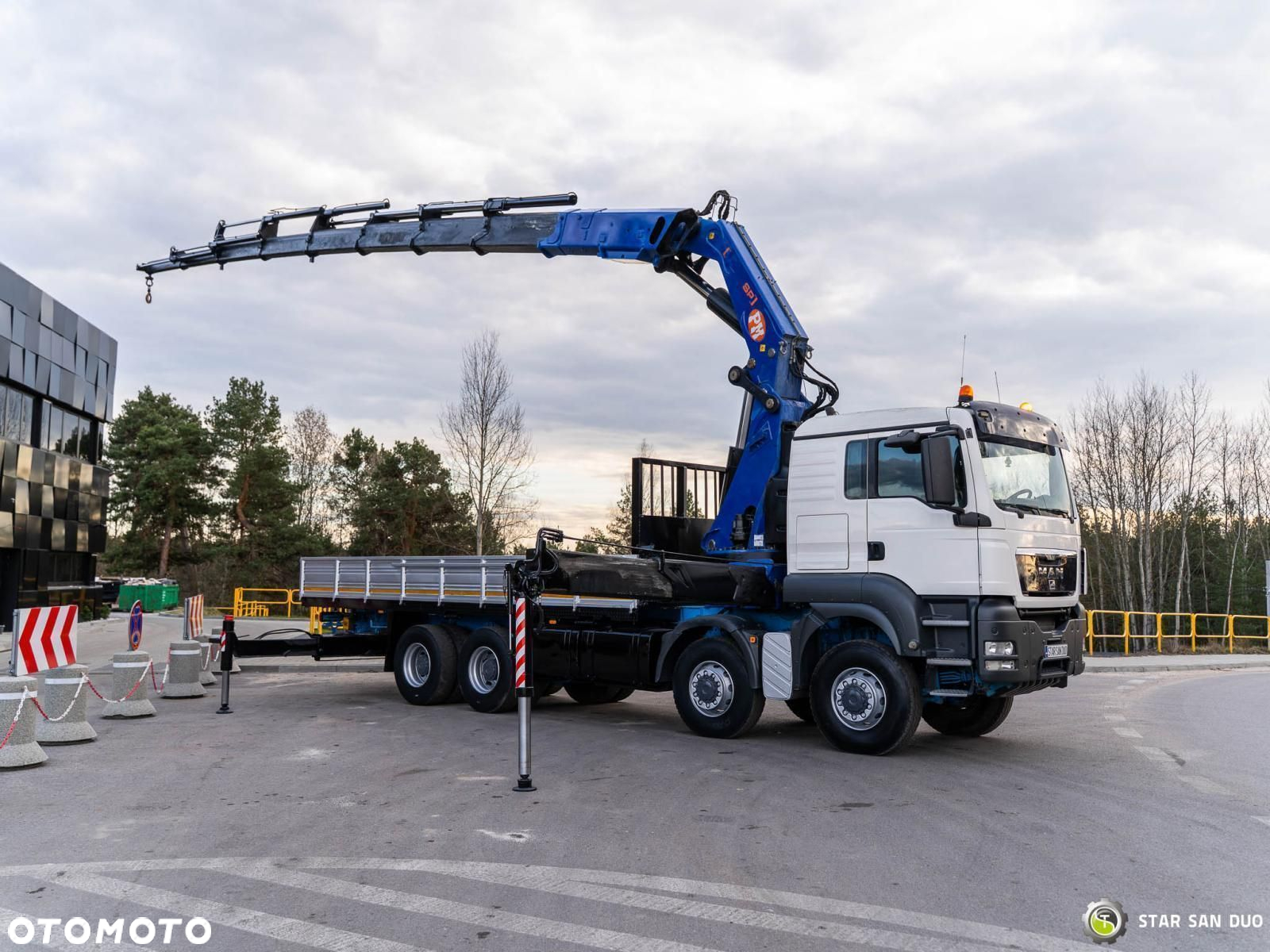 MAN TGS 41.480 8x8 PM 85SP HDS Żuraw - 2
