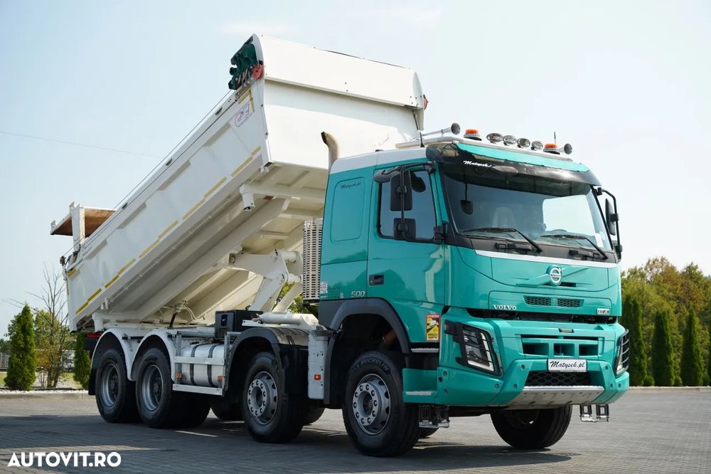 Volvo FMX 500 / 8x4 / HYDROBURTA / BORDMATIC / 2016 / EURO 6 / DUPA CONTRACTUL DE SERVICE - 6