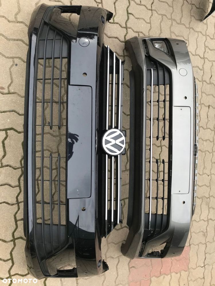 VW GOLF SPORTSVAN 510 ZDERZAK PRZÓD GRILL KAMERA - 6