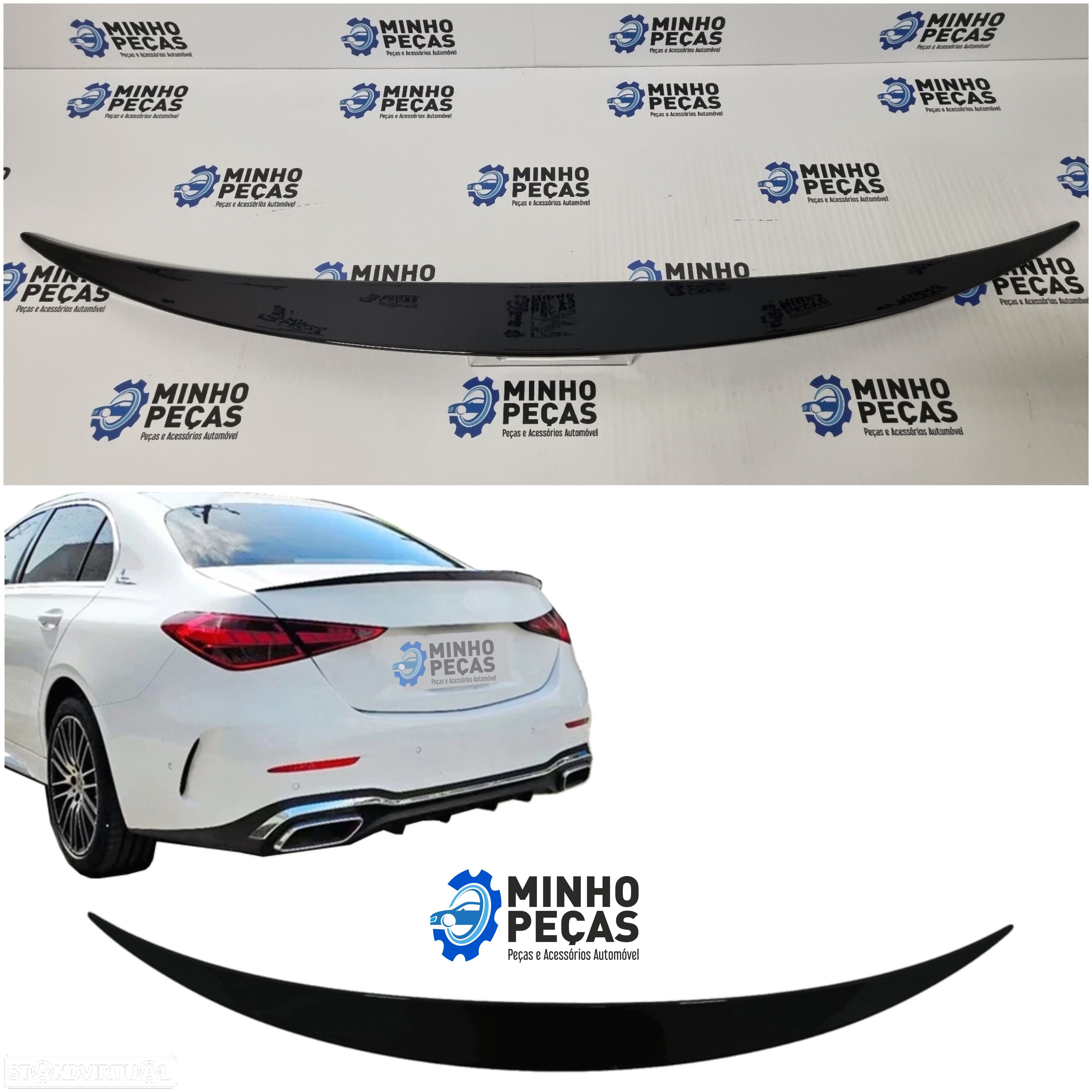 Spoiler | Aileron de Mala Mercedes Classe C (W206) Limousine - 1