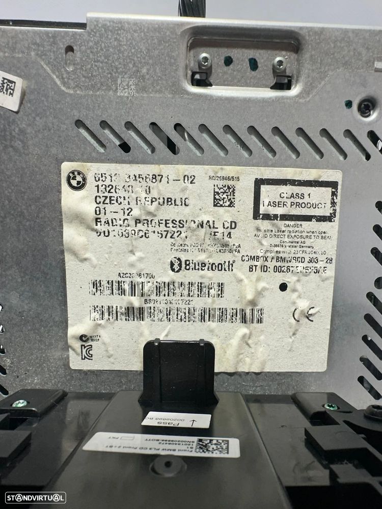 .Display Ecra Comando Radio MMI Multimedia Original Radio Boost CD BMW Mini Cooper One S D SD 3456871 2006 - 2013 - 8