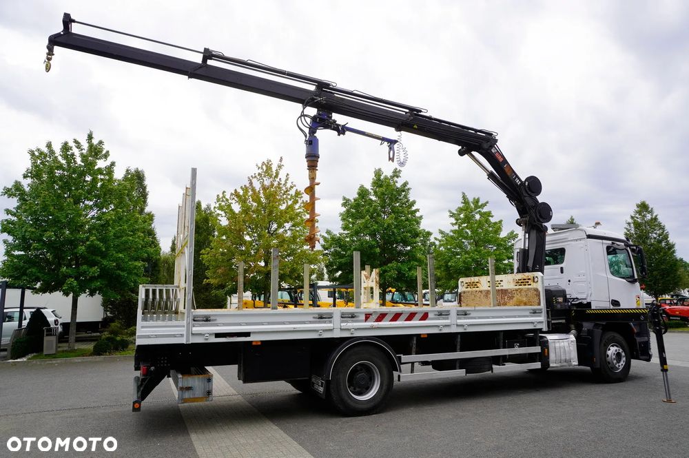 Mercedes-Benz Arocs 1833 4×2 / 50 tys. km! / HDS HIAB X-HIPRO 192 ES-3 / Pilot / Wiertło / 3 szt._260270 - 11