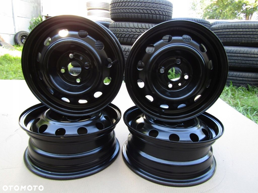 4x Felgi 14 Kia Rio II Picanto I Hyundai i10 I20 Accent 5,5j 4x100 ET46 - 3