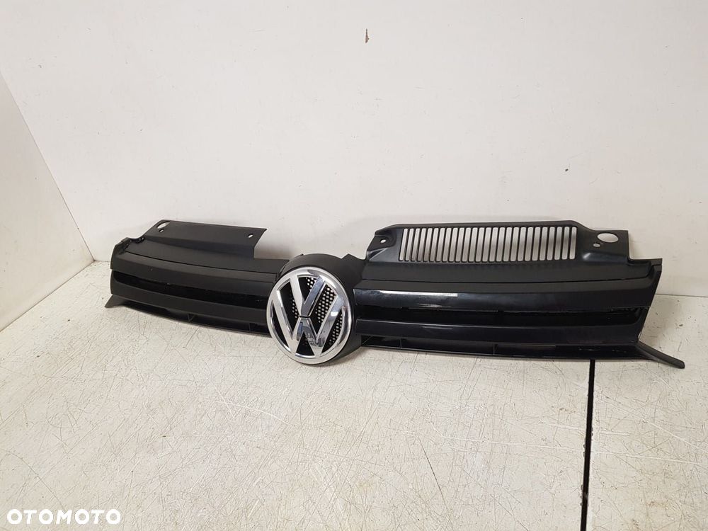 GRILL ATRAPA VW GOLF VI 6 08-16 5K0853653  ŁADNY CZARNY POŁYSK - 3