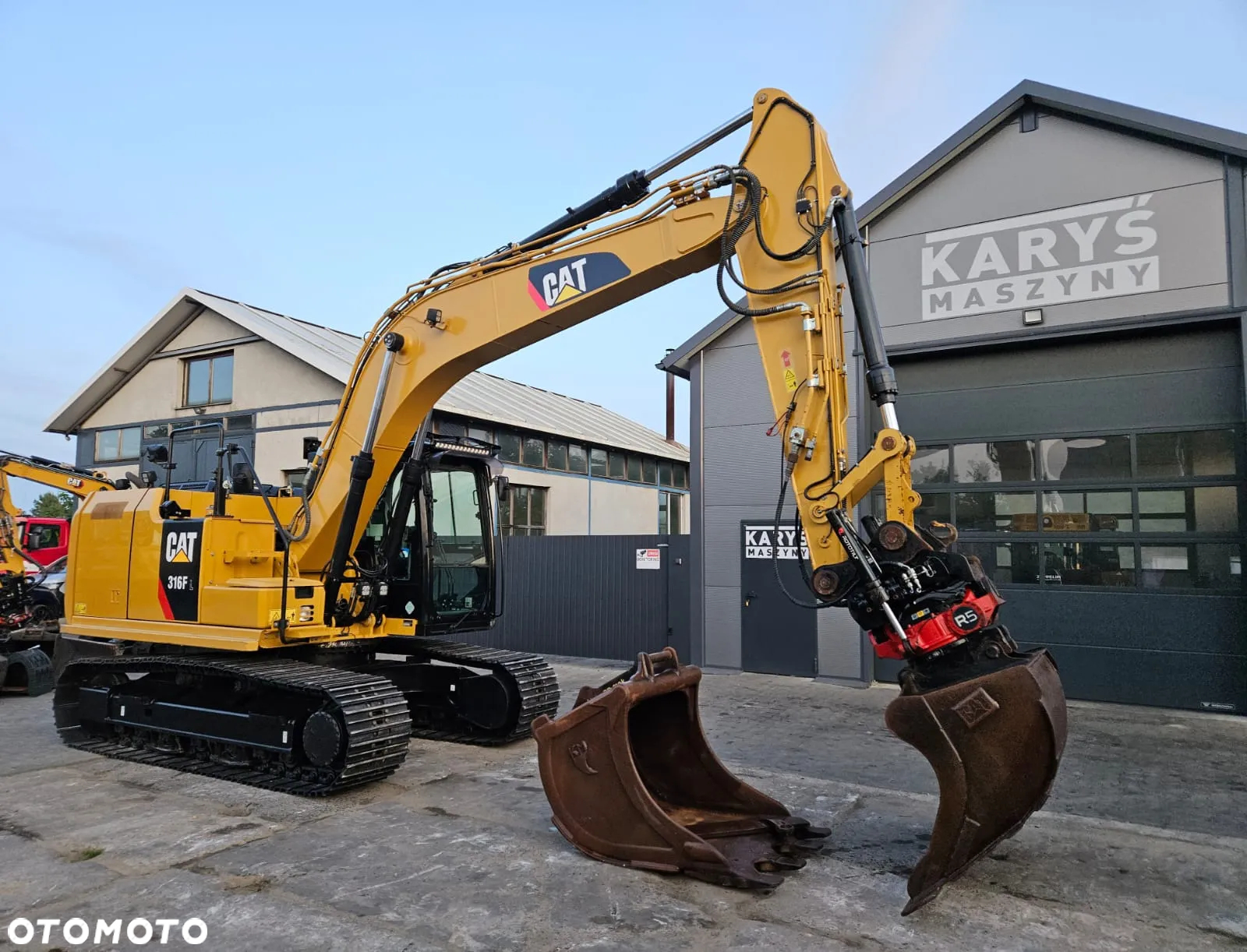 Caterpillar KOPARKA GĄSIENICOWA CAT CATERPILLAR 316FL 316E 316F 316 FL 314 315 316 318 2018R. ROTOTILT - 5
