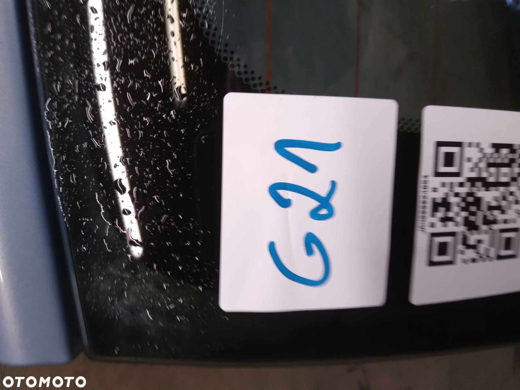 / KLAPA TYŁ TYLNA BAGAŻNIKA DO FIAT PANDA 737/A BŁĘKITNA - 3