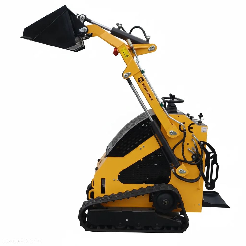 Miniładowarka Gąsienicowa Burtowa WORKMAX 360 SKID-STEER - 4