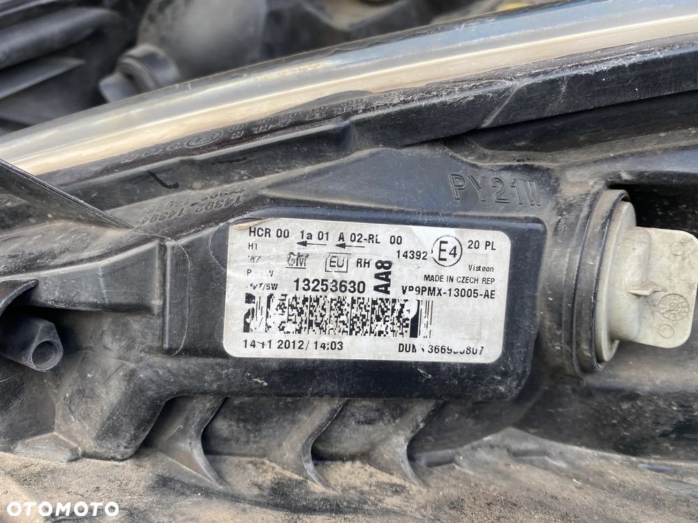 lampy meriva b komplet eu całe - 6