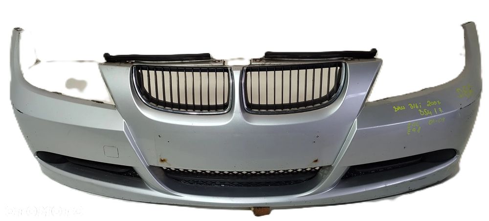 Zderzak przedni przód grill BMW 3 E90 E91 04-08 354/7 - 1