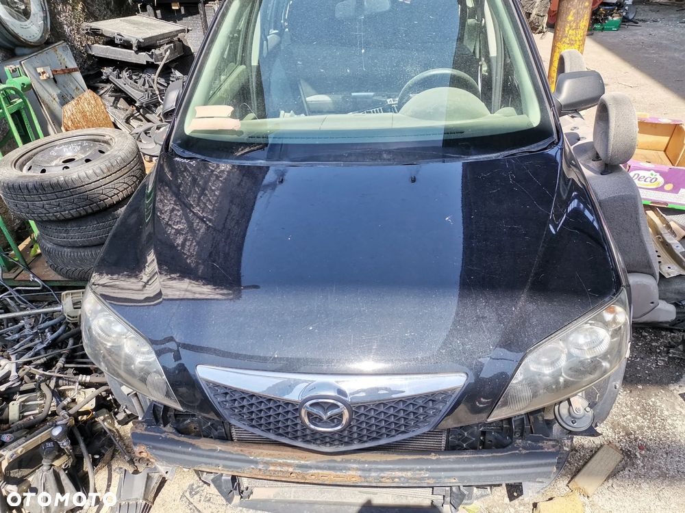 Mazda 2 maska pokrywa silnika czarna - 1