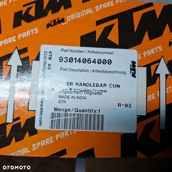 KTM DUKE 125 390 stelaż - 2