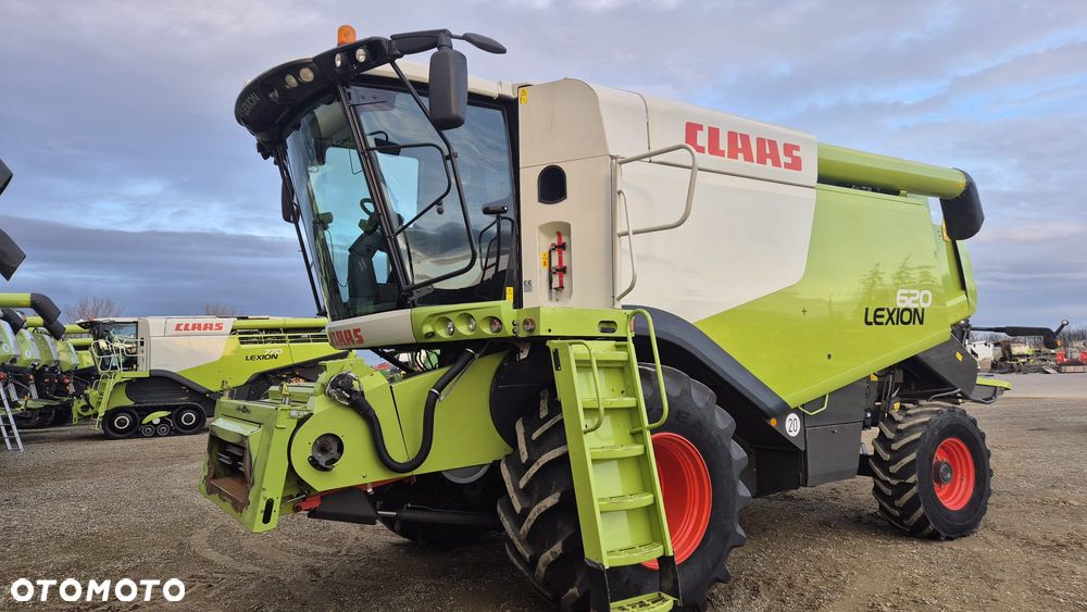 Claas Lexion 620 z hederem - 27