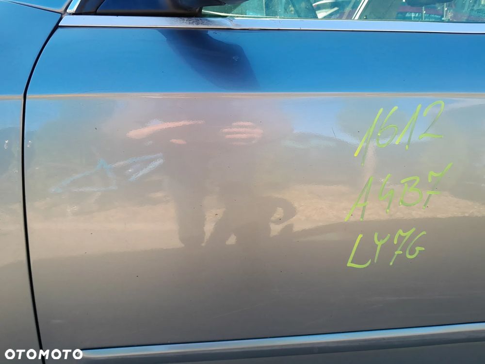 AUDI A4 B7 DRZWI LEWE PRZEDNIE LEWY PRZÓD KOLOR: LY7G - 2