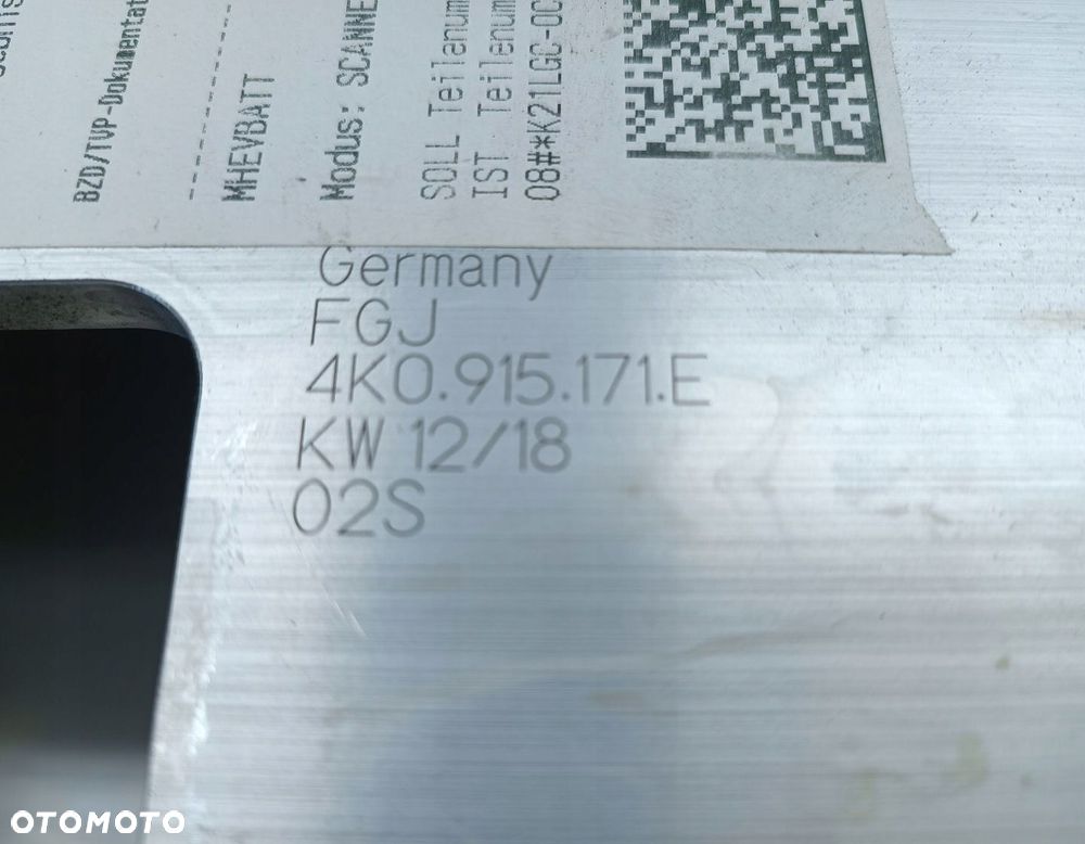 OBUDOWA OSŁONA AKUMULATORA AUDI A7 C8 3.0 TDI 4K0915171E - 4