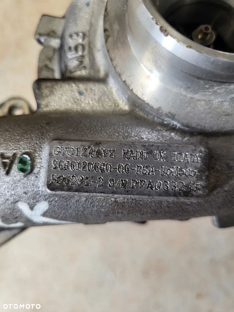 Peugeot citroen ford 1.6 E-hdi 112 turbosprężarka - 2