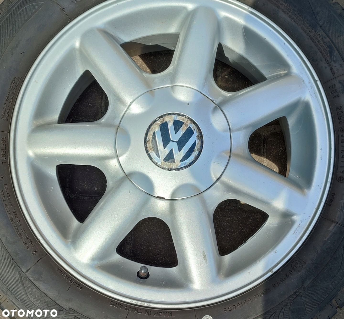 Felgi Aluminiowe Oryg. Vw Polo Golf II Golf III 14 Cali 6Jx14 Et45 4x100 - 2
