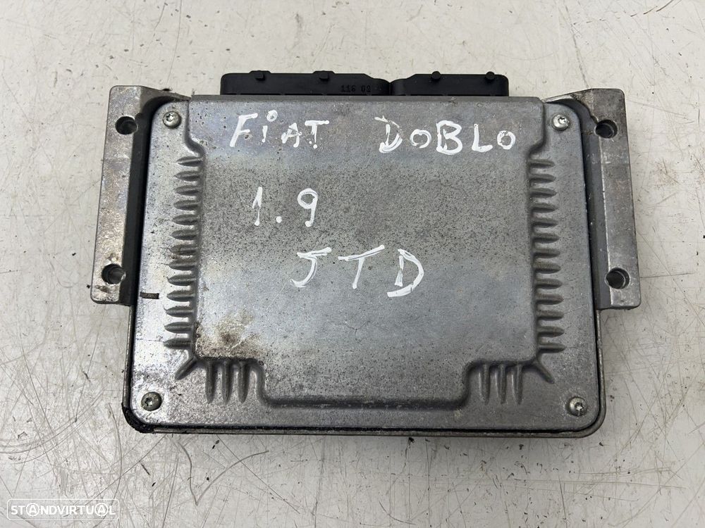 Centralina do motor FIAT DOBLO (223_) 1.9 JTD REF. 55193786 MOTOR 223B1000 - 2