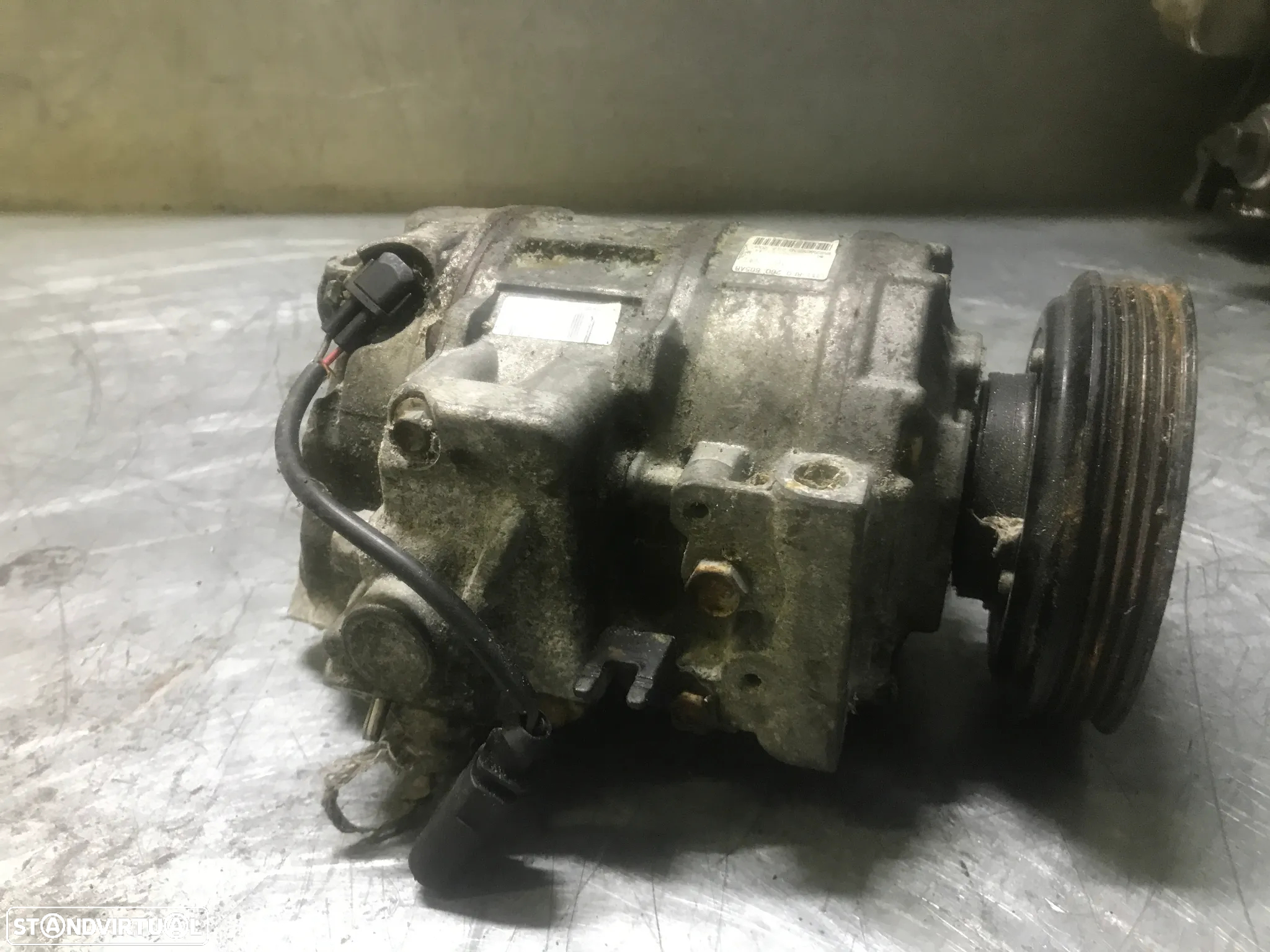 COMPRESSOR DO AC AUDI A4 B6 01-04 8E0260805AB 447150-0101 - 4