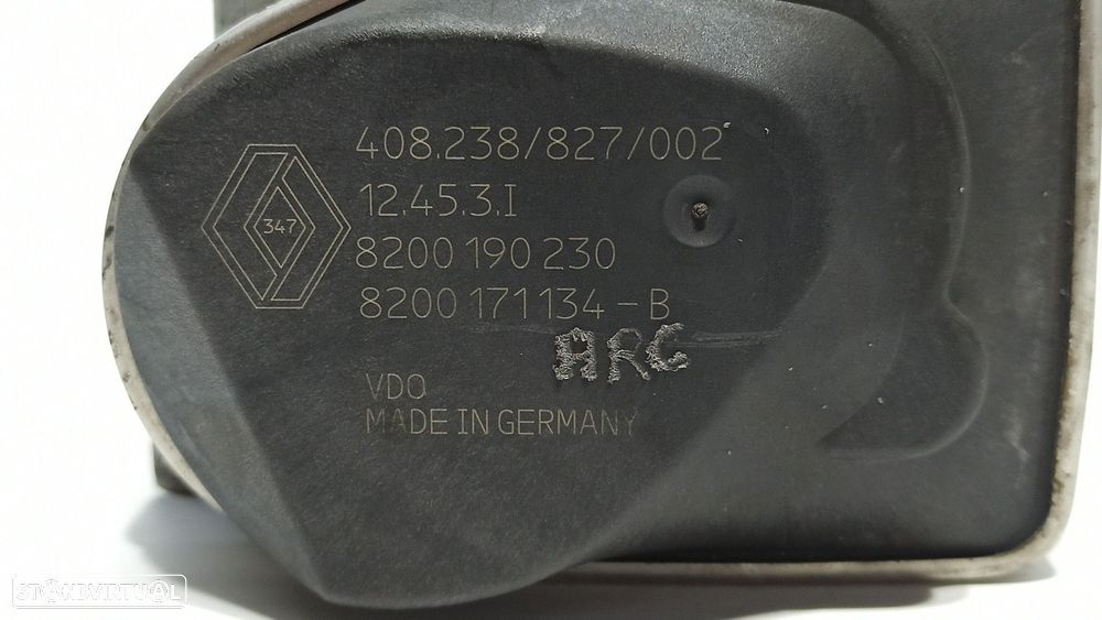 CORPO DE BORBOLETAS RENAULT MEGANE III BERLINA 5 P AUTHENTIQUE - 6