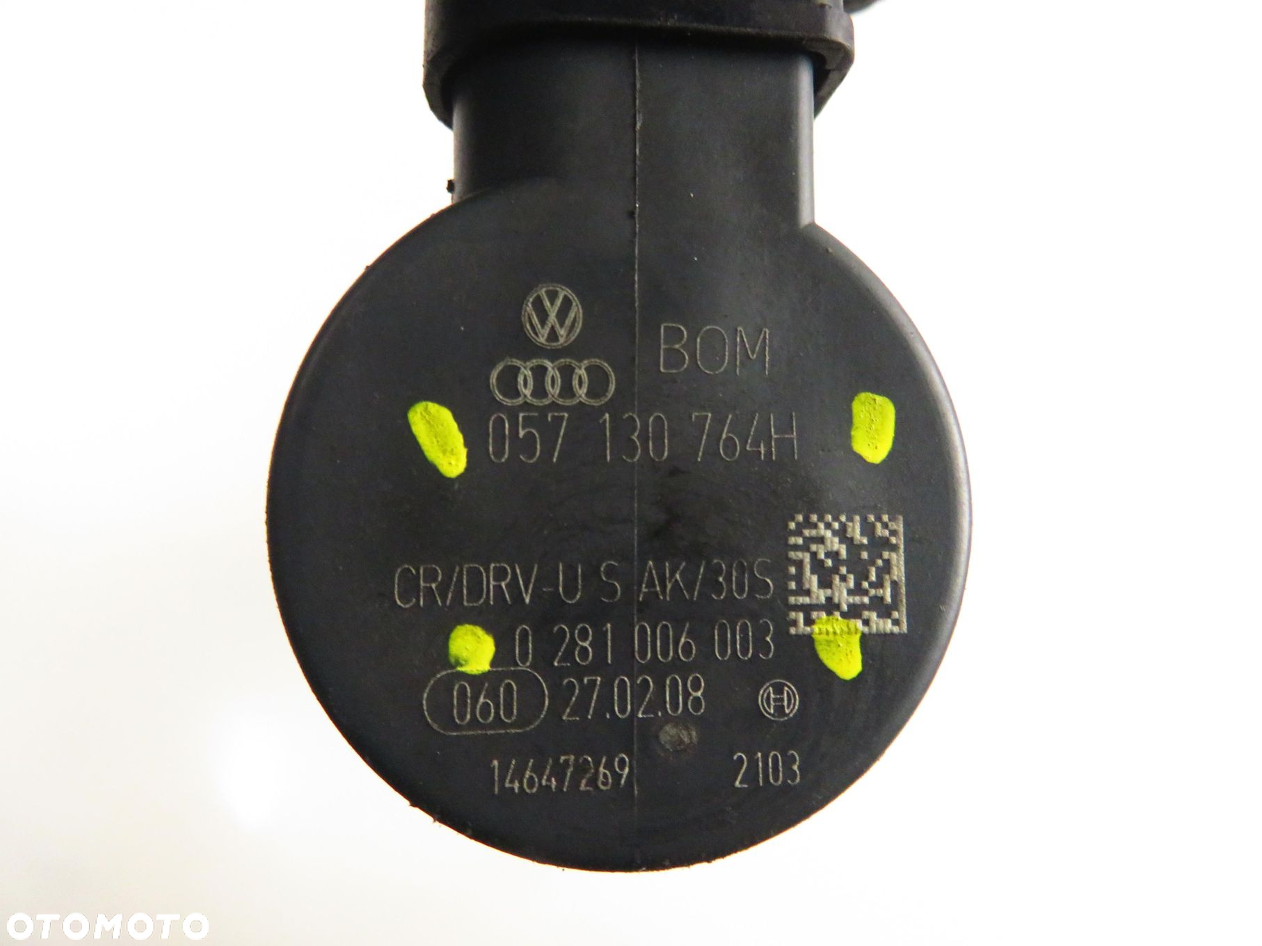 LISTWA WTRYSKOWA VW PASSAT B6 2.0 TDI 03L089C 057130764H 0281006003 CBAB - 3