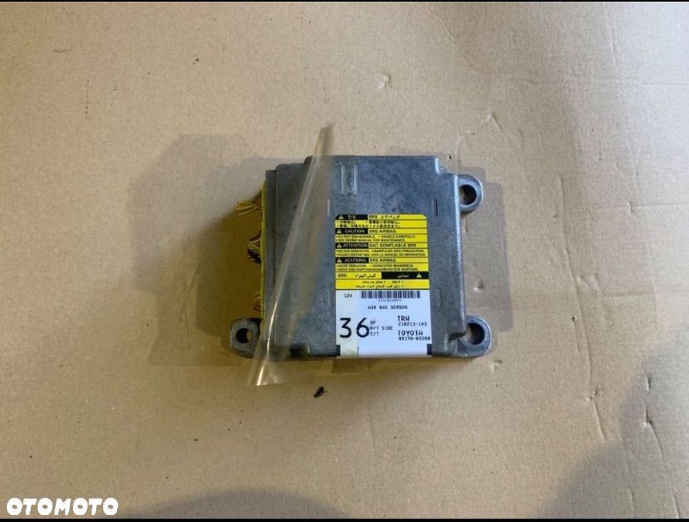89170-02280 moduł sensor airbag Toyota corolla e12 poduszki powietrznej - 1