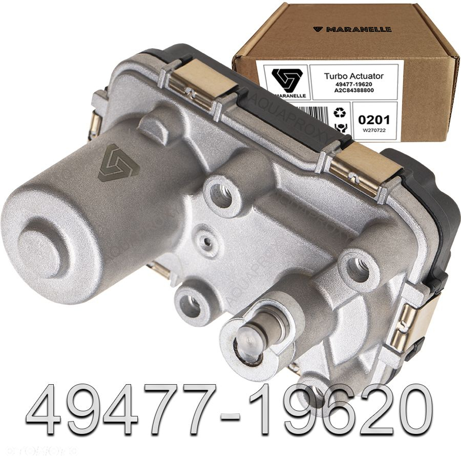 Sterownik nastawnik 49477-01214 turbiny Jaguar: XF - 2.2 D - 3