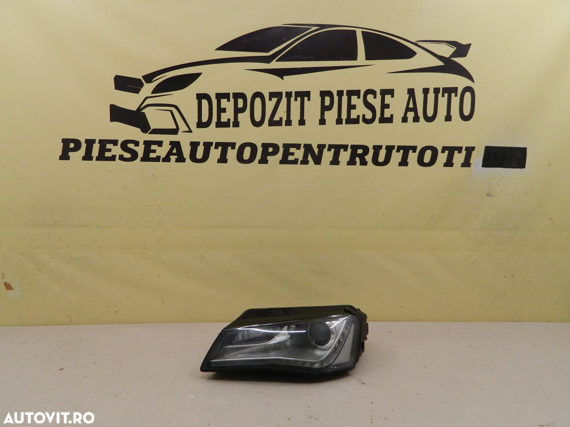Far stanga Audi A8 Bi-Xenon, 2010, 2011, 2012, 2013, 2014, cod origine 4H0941003. - 2