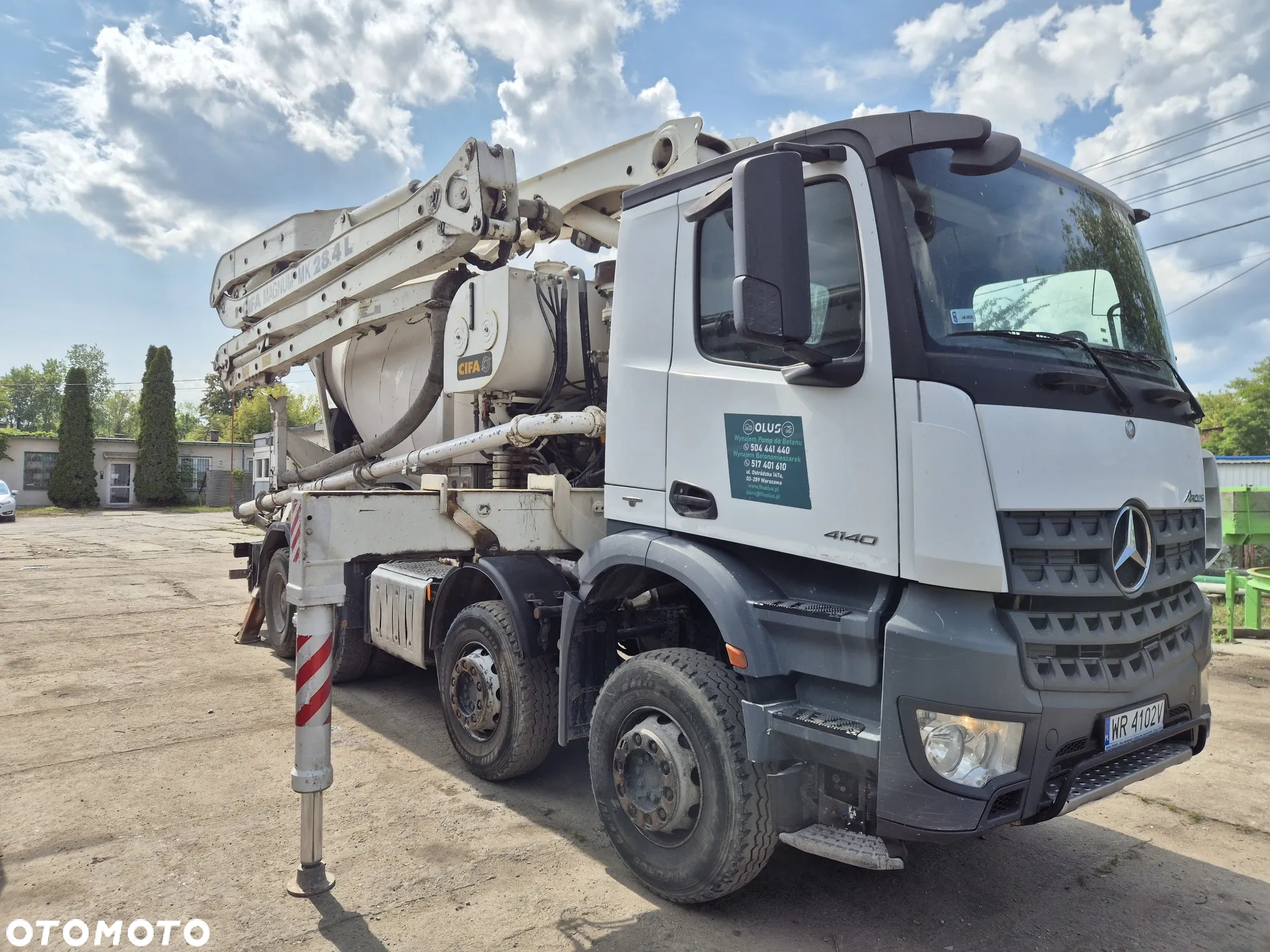 Mercedes-Benz Arocs 4140  CIFA 28 m PUMI - 3