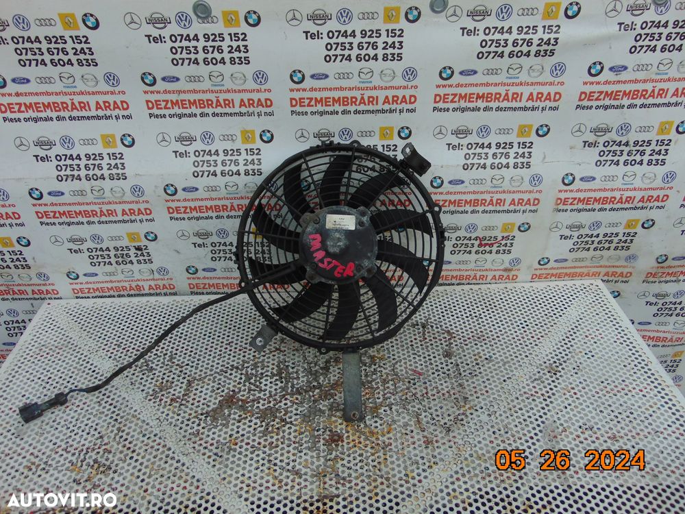 Ventilator racire suplimentar Renault Master Opel movano euro  euro 5 - 2
