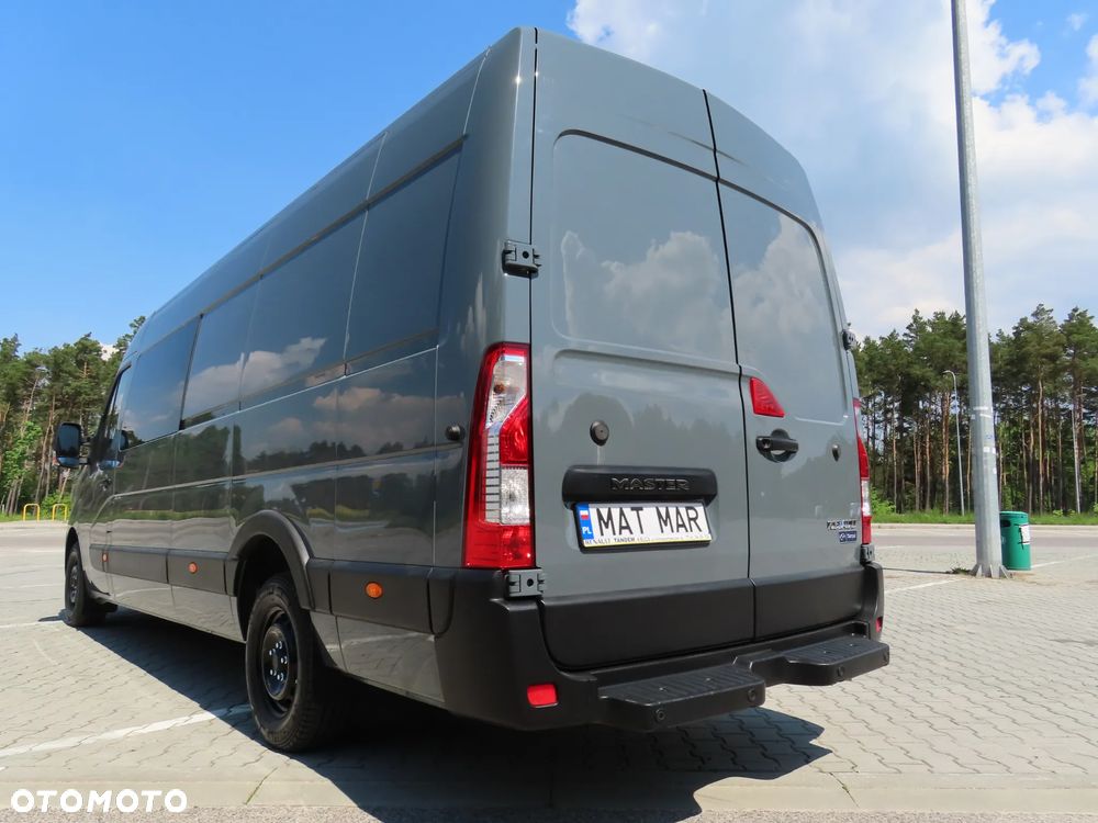 Renault Master 2.3 dCi 163 KM 7-Mio Osobowy + 895 Kg Ładowność Doka Dubel Brygadowy Ekstra Długi 4383 mm Furgon Blaszak HAK 2500 Kg Rozstaw Osi 4332 mm WZMACNIANY Napęd Na Tylną Oś Stan Auta Jak Nowy OKAZJA POLECAM - 10