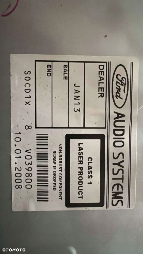 radio sony ford mondeo mk4 przed lift - 3