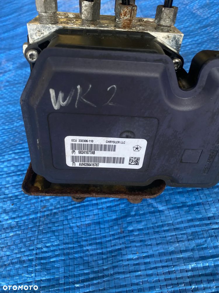 POMPA ABS HAMULCOWA STEROWNIK P68241677AB JEEP GRAND CHEROKEE IV WK2 3.0 CRD ORYGINAŁ - 6