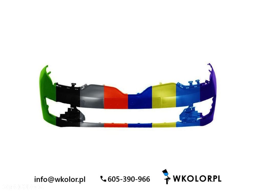 NOWY ZDERZAK RENAULT MEGANE III 2013-2015 LAKIEROWANY W KOLOR - 1