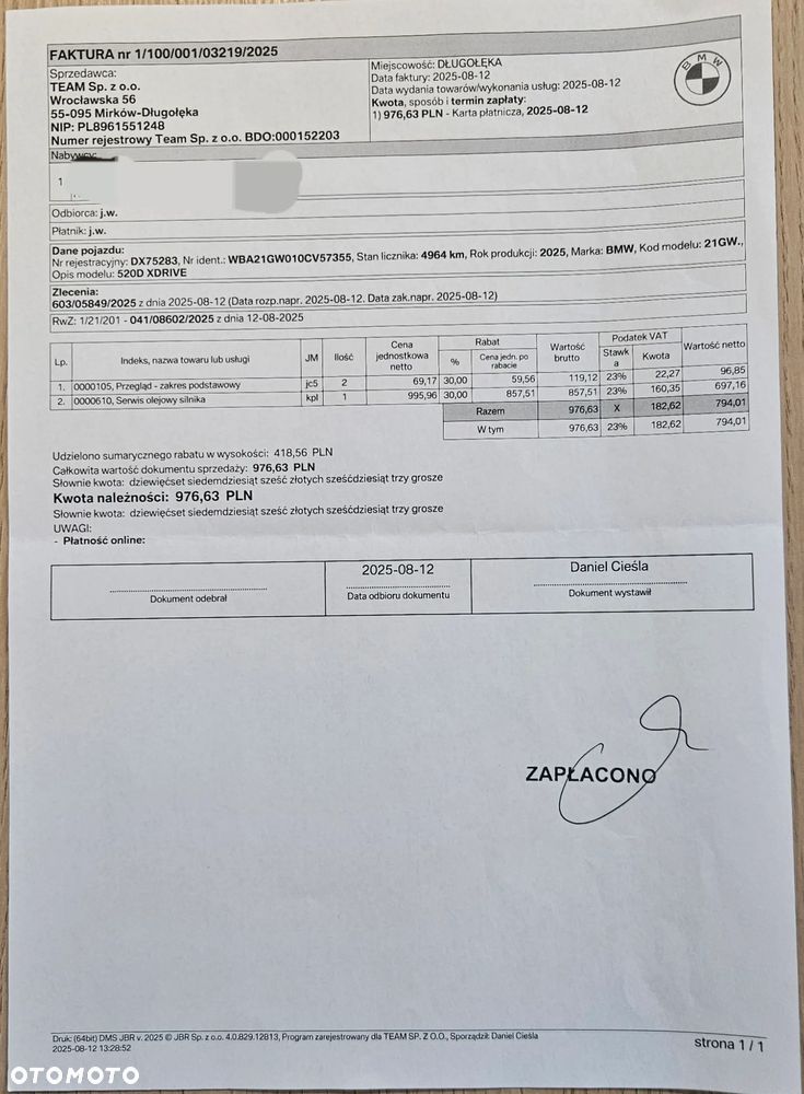 BMW Seria 5 520d xDrive mHEV M Sport - 24