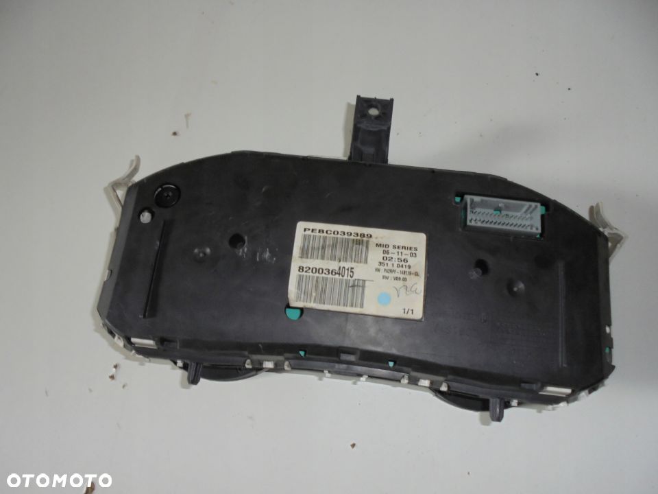 LICZNIK ZEGAR MEGANE II 8200364015 - 3