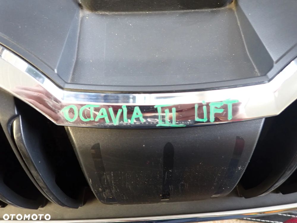 SKODA OCTAVIA III LIFT 5E0853653A GRILL ATRAPA PRZÓD PRZEDNIA - 5